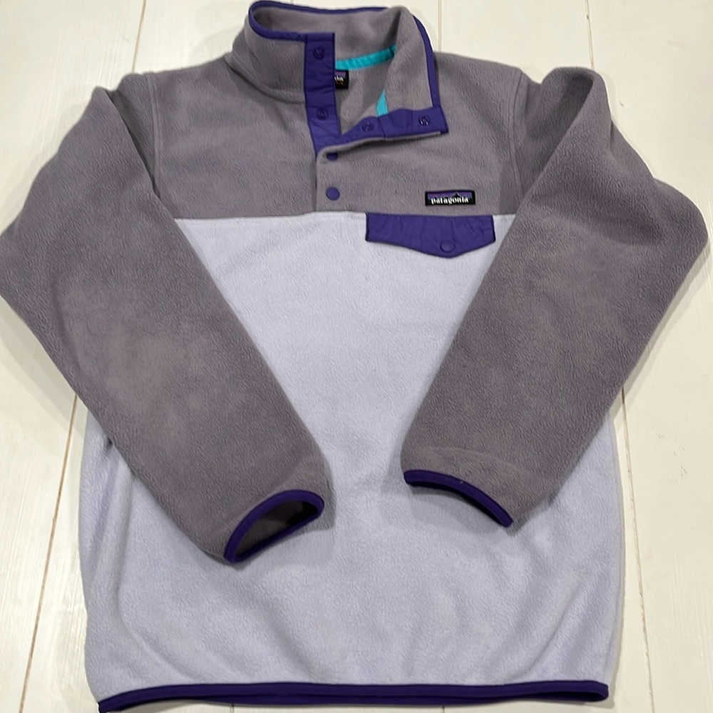 Patagonia Synchilla Women’s Snap T Fleece Pullover Sz XS